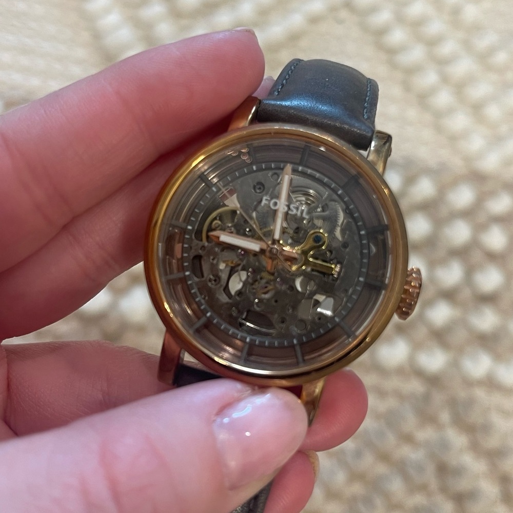 Mechanical Fossil watch